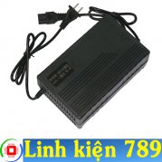 Sạc ắc quy 48V Pin Lithium 16S 3.2V 58.4V 10A tự ngắt khi đầy